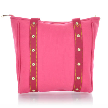 Louis Vuitton Toile Antigua Cabas MM Pink 3 of 11