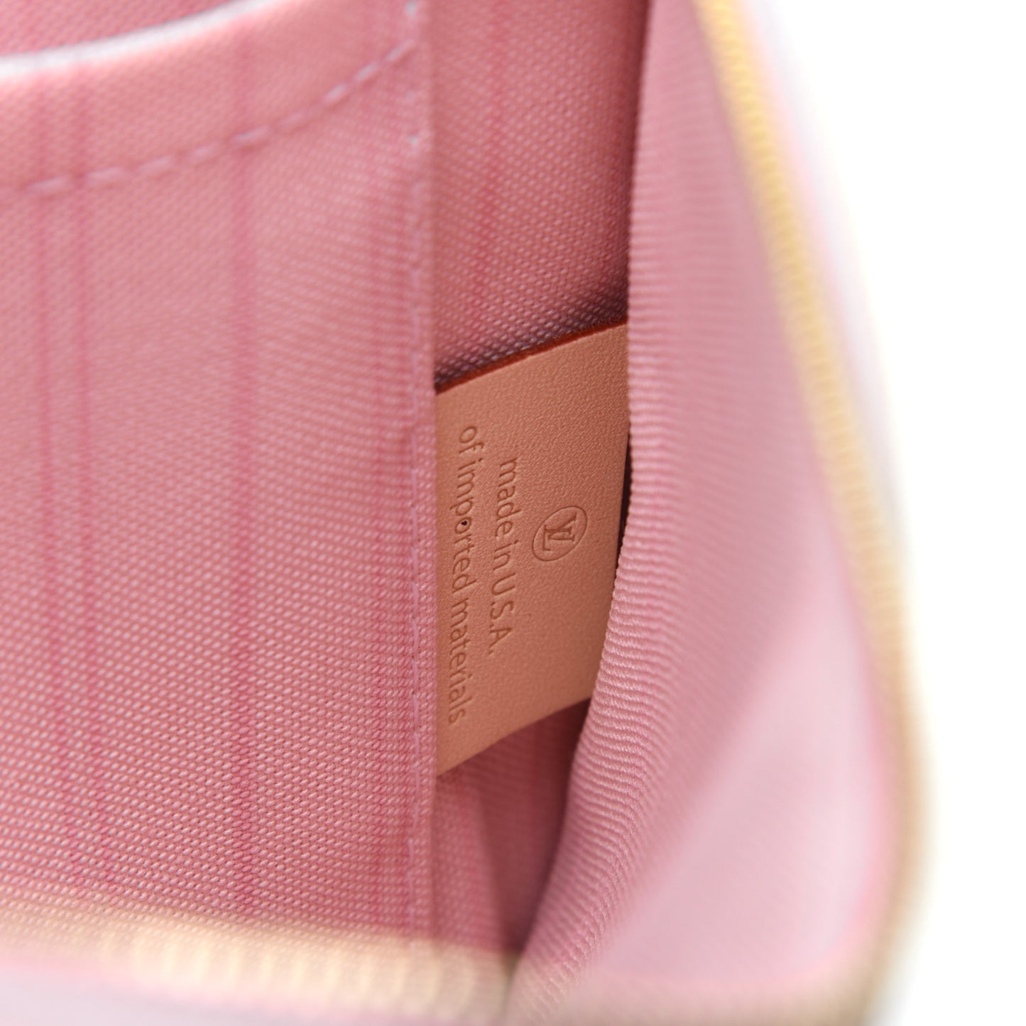 Damier Azur Neverfull MM GM Pochette Rose Ballerine