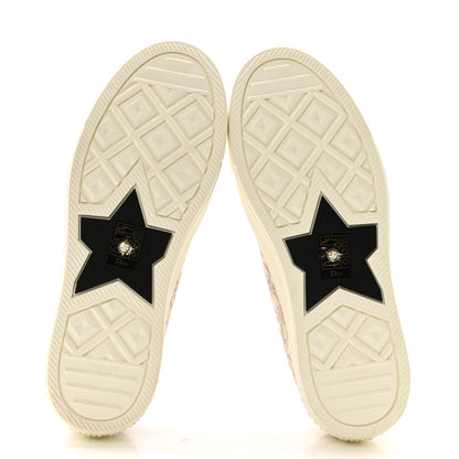 Christian Dior Canvas Oblique Walk'N'Dior Low Top Sneakers 38 Powder Nude 6 of 11