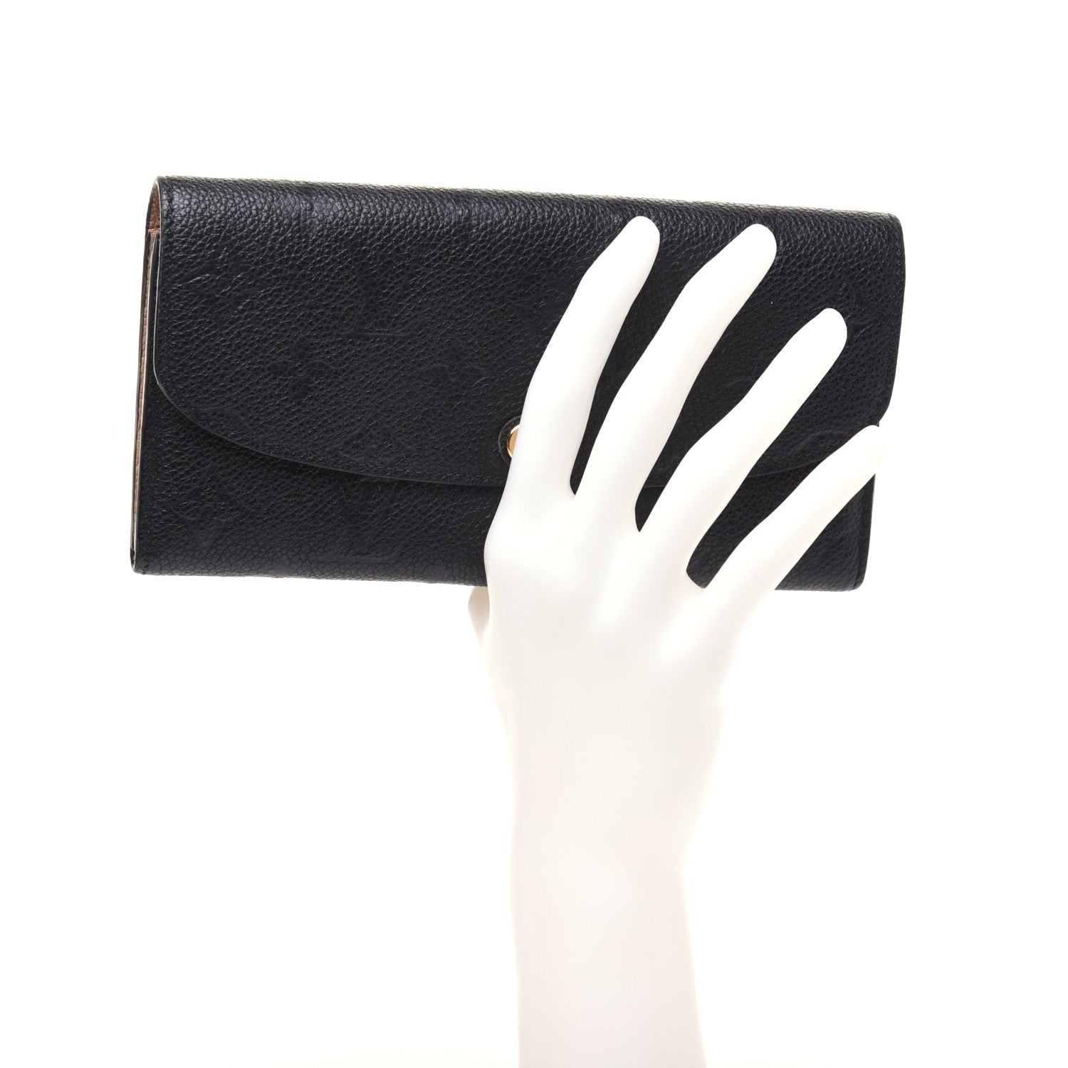 Louis Vuitton Empreinte Emilie Wallet Black Dune 2 of 11