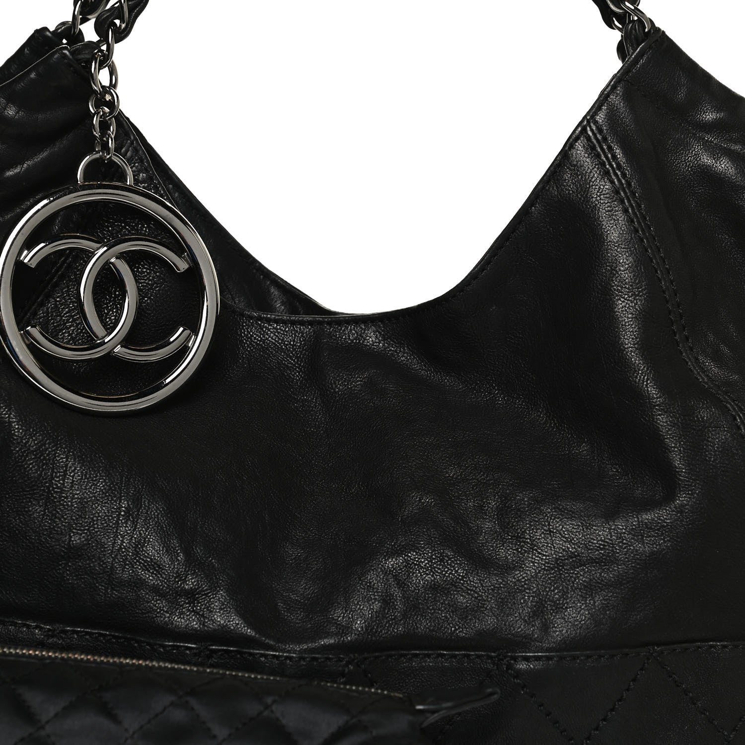 Chanel Calfskin Baby Coco Cabas Black 7 of 9
