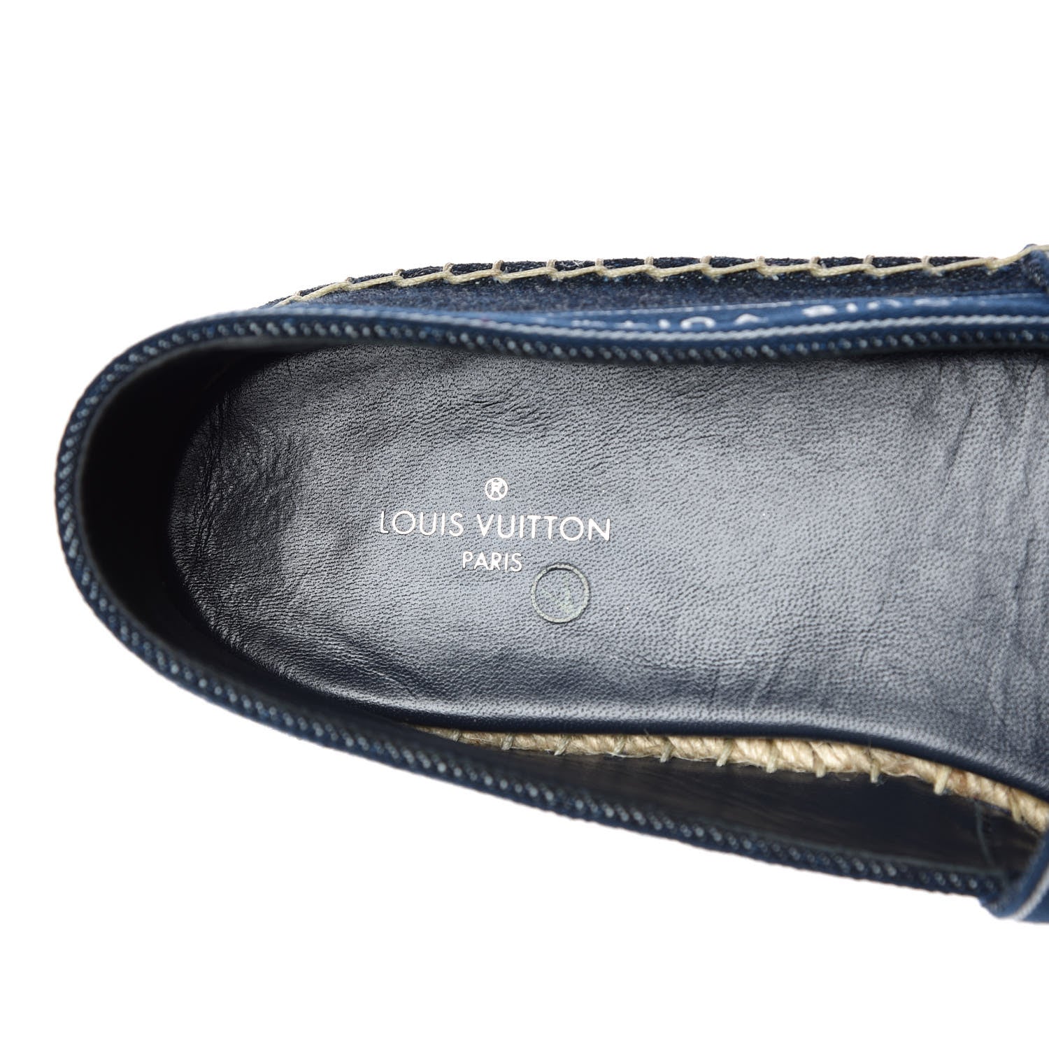 Louis Vuitton Denim Croisiere Espadrille 37 Marine 8 of 9
