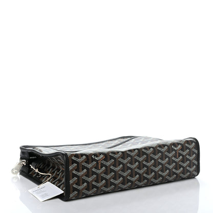 Goyard Goyardine Jouvence GM Toiletry Pouch Black 4 of 7