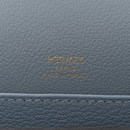 Hermes Evercolor Mini Sac Roulis Bleu Lin 6 of 10