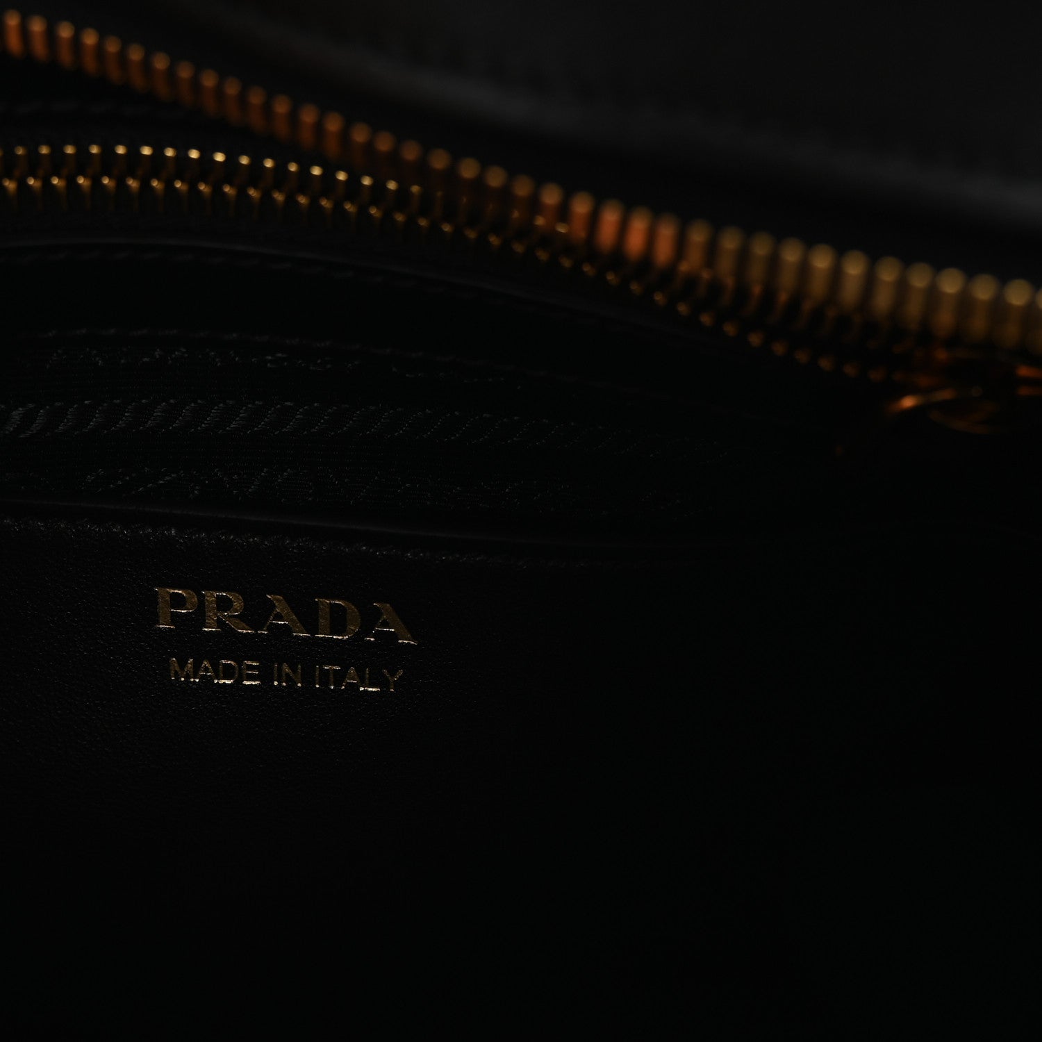 Prada Saffiano City Calfskin Small Esplanade Black 9 of 16
