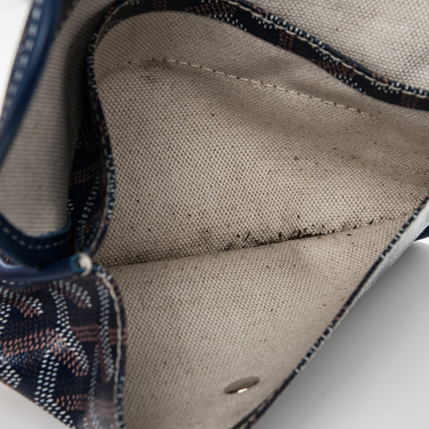 Goyardine Saint Louis PM Navy