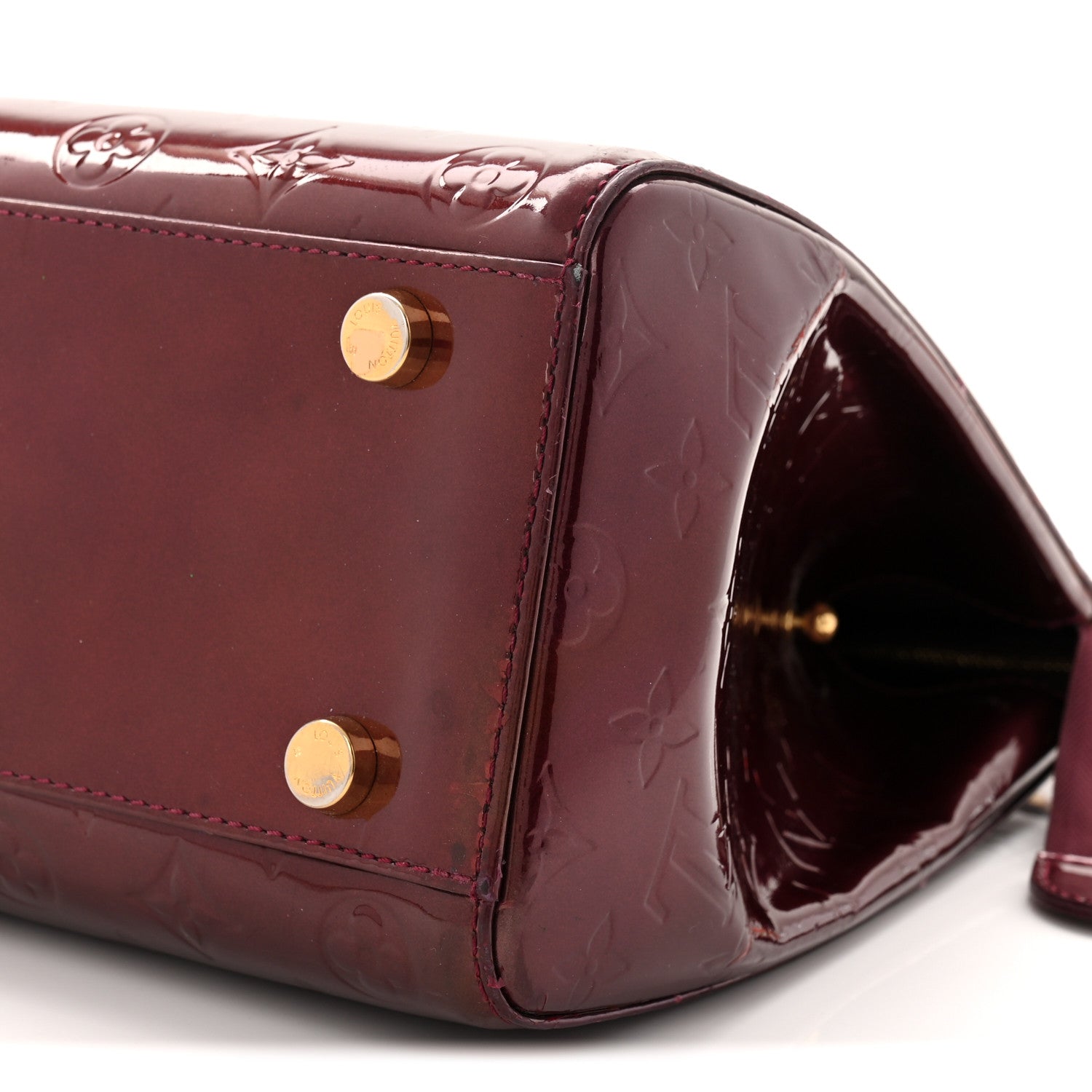 Louis Vuitton Vernis Brea GM Rouge Fauviste 10 of 10