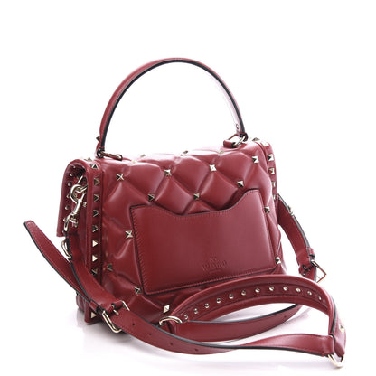 Valentino Garavani Nappa Medium Candystud Top Handle Bag Rosso Valentino 2 of 8