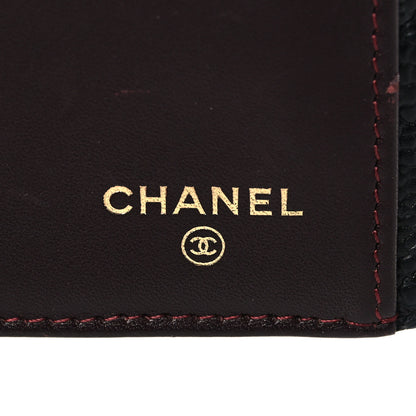 Chanel Caviar Quilted CC French Flap Wallet Black 7 of 11