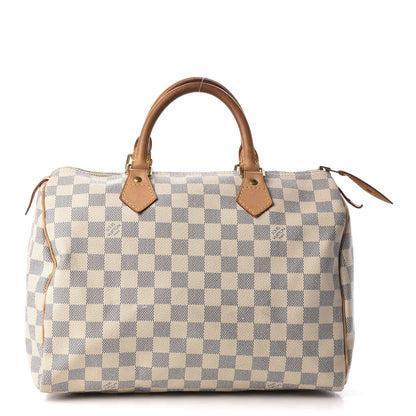 Louis Vuitton Damier Azur Speedy 30 1 of 9