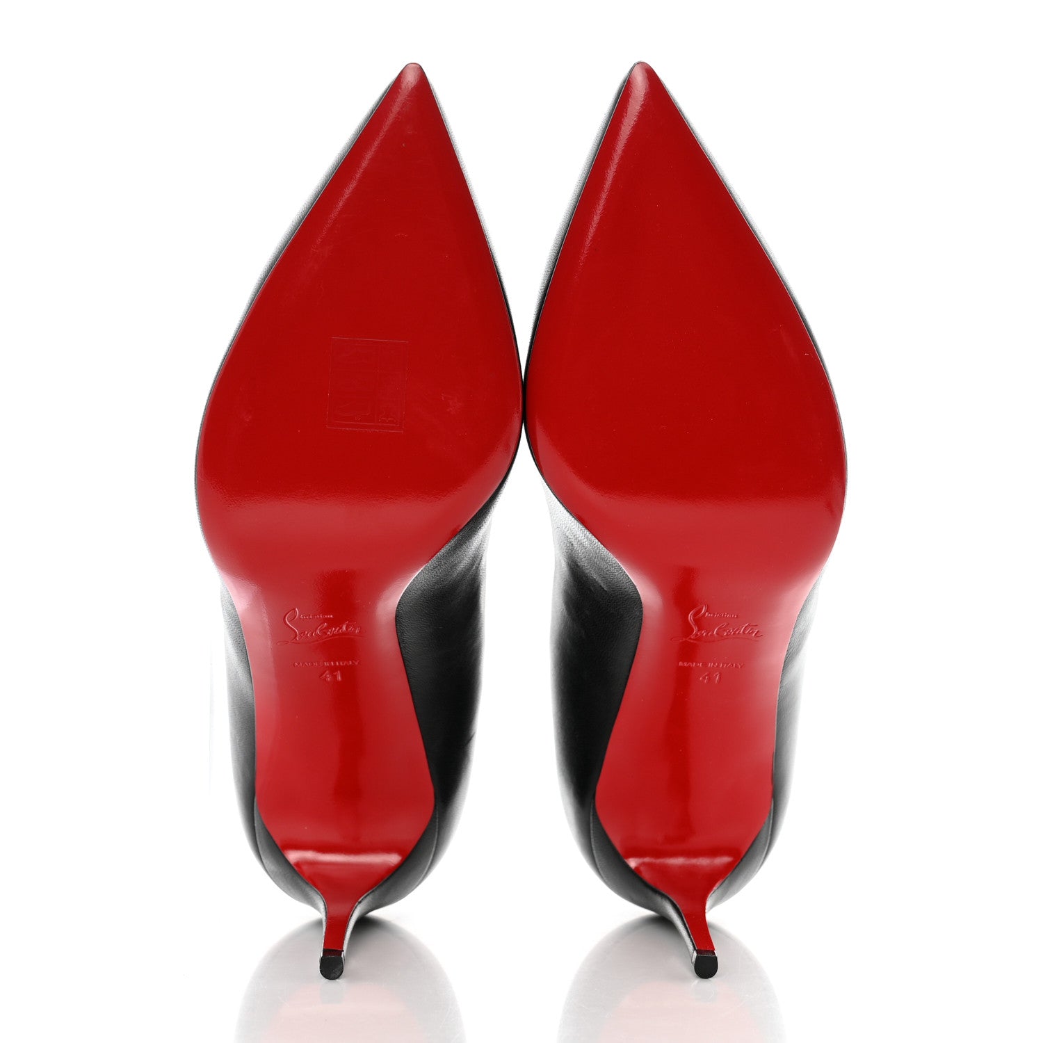 Christian Louboutin Shiny Nappa Pigalle Follies 85 Pumps 41 Black 5 of 9