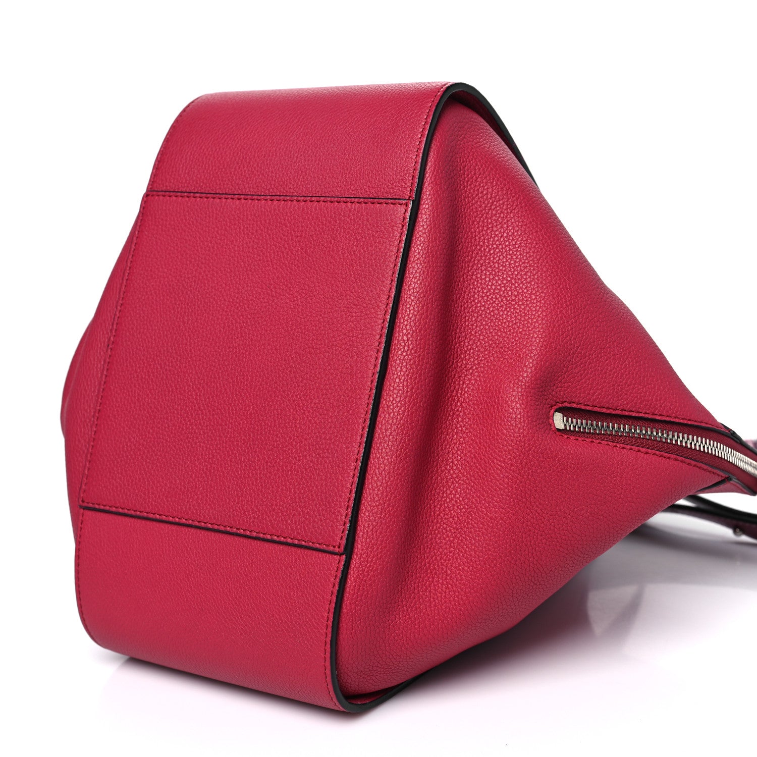 Loewe Grained Calfskin Small Hammock Shoulder Bag Raspberry 10 of 10