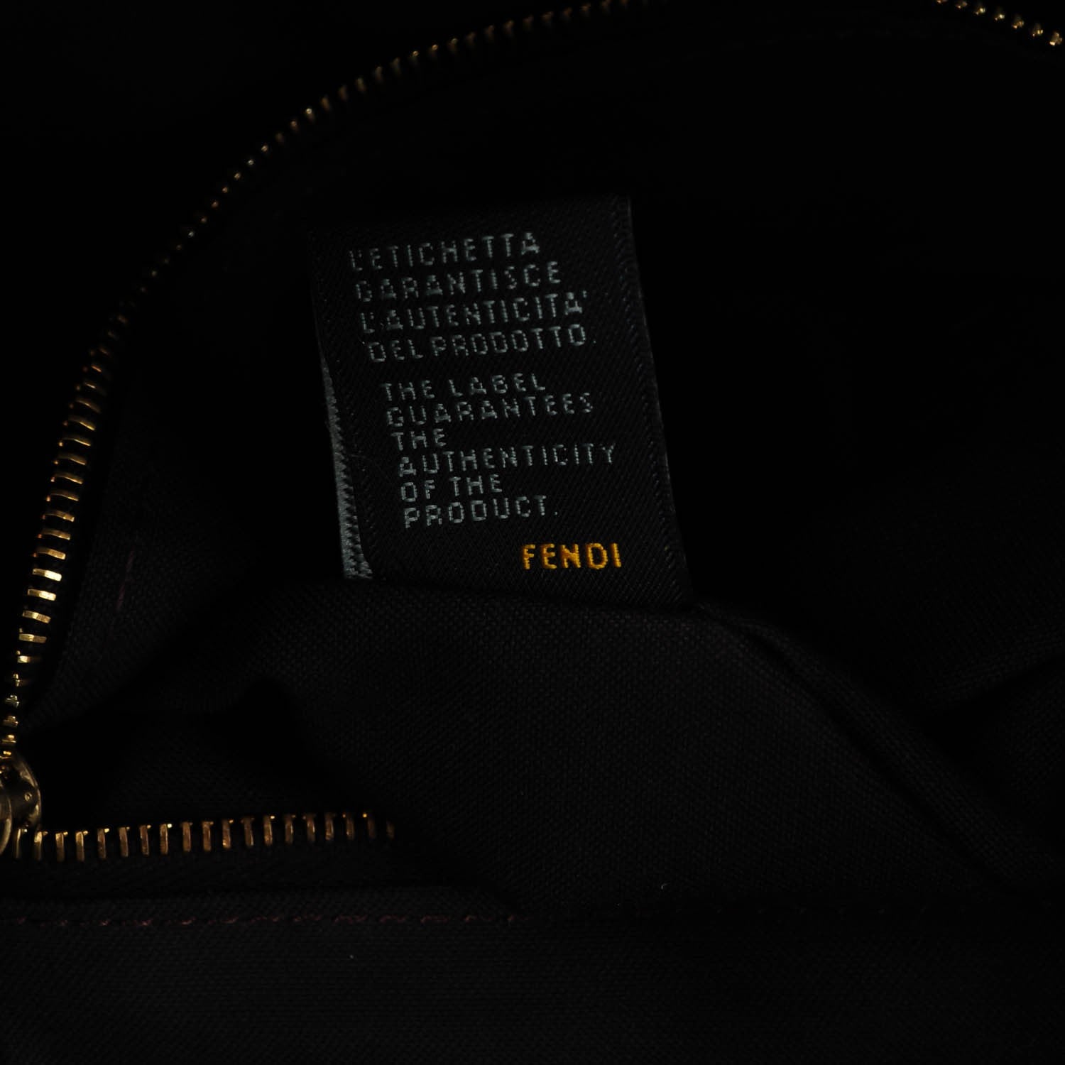 Fendi Vitello Acqua Maxi Baguette Shoulder Bag Black 6 of 8