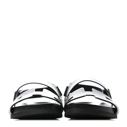 Hermes Calfskin Womens Takara Sandals 36 Black 2 of 6
