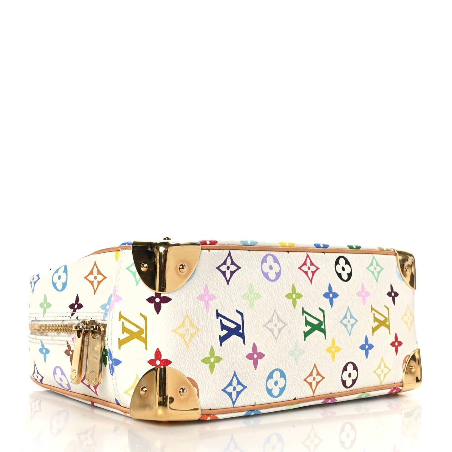 Monogram Multicolor Trouville White