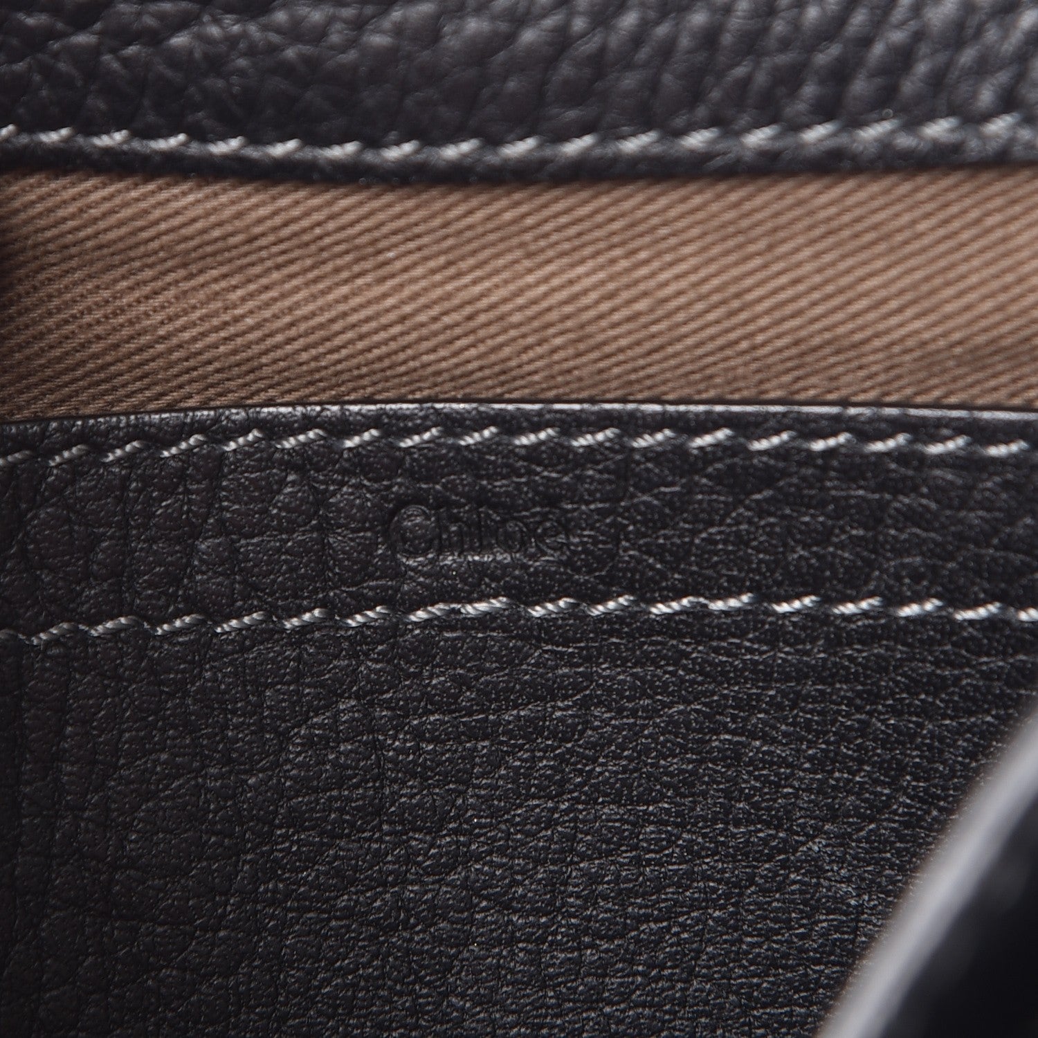 Chloe Calfskin Mini Marcie Round Crossbody Bag Black 6 of 11