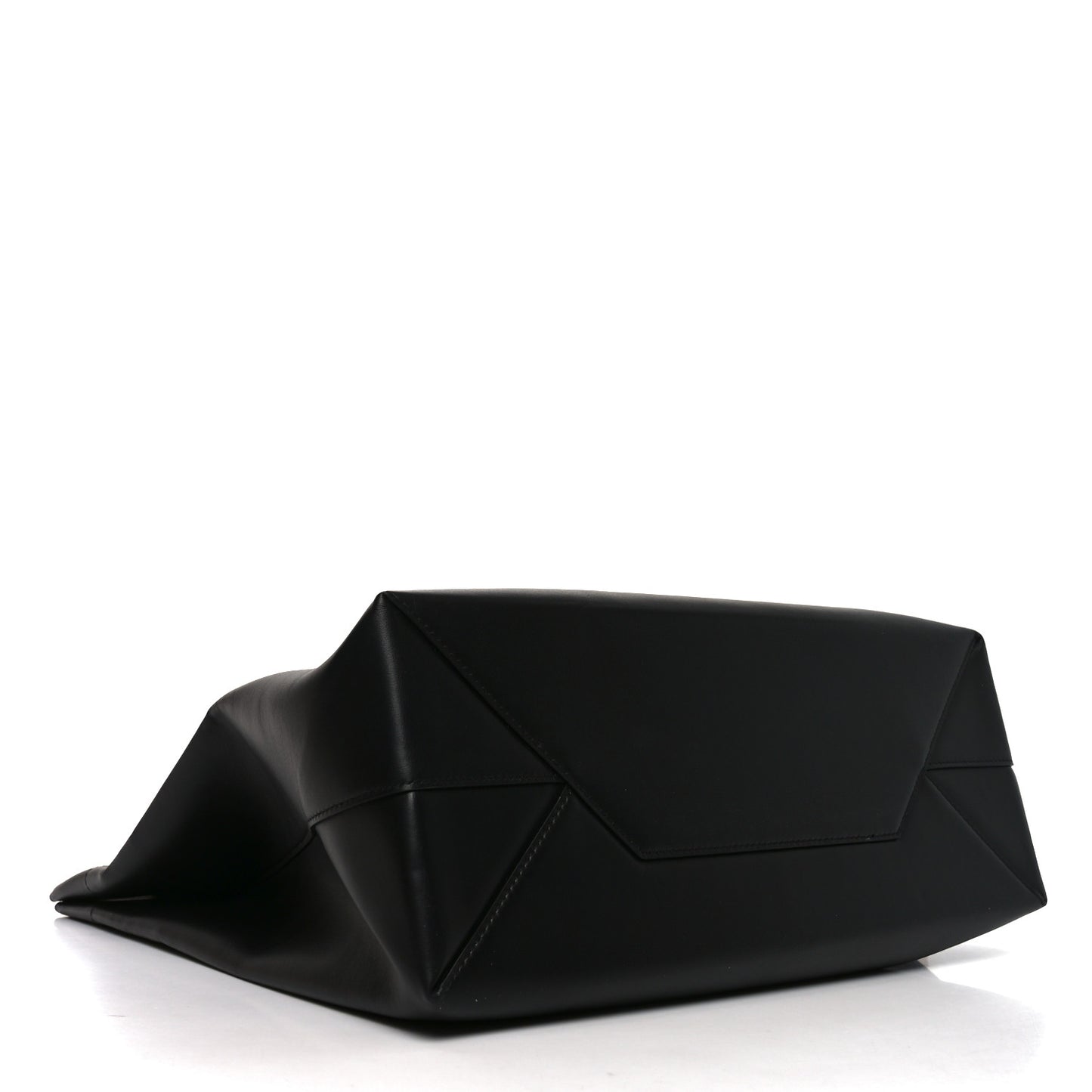 Soft Smooth Calfskin North South Duty Free Tote Black