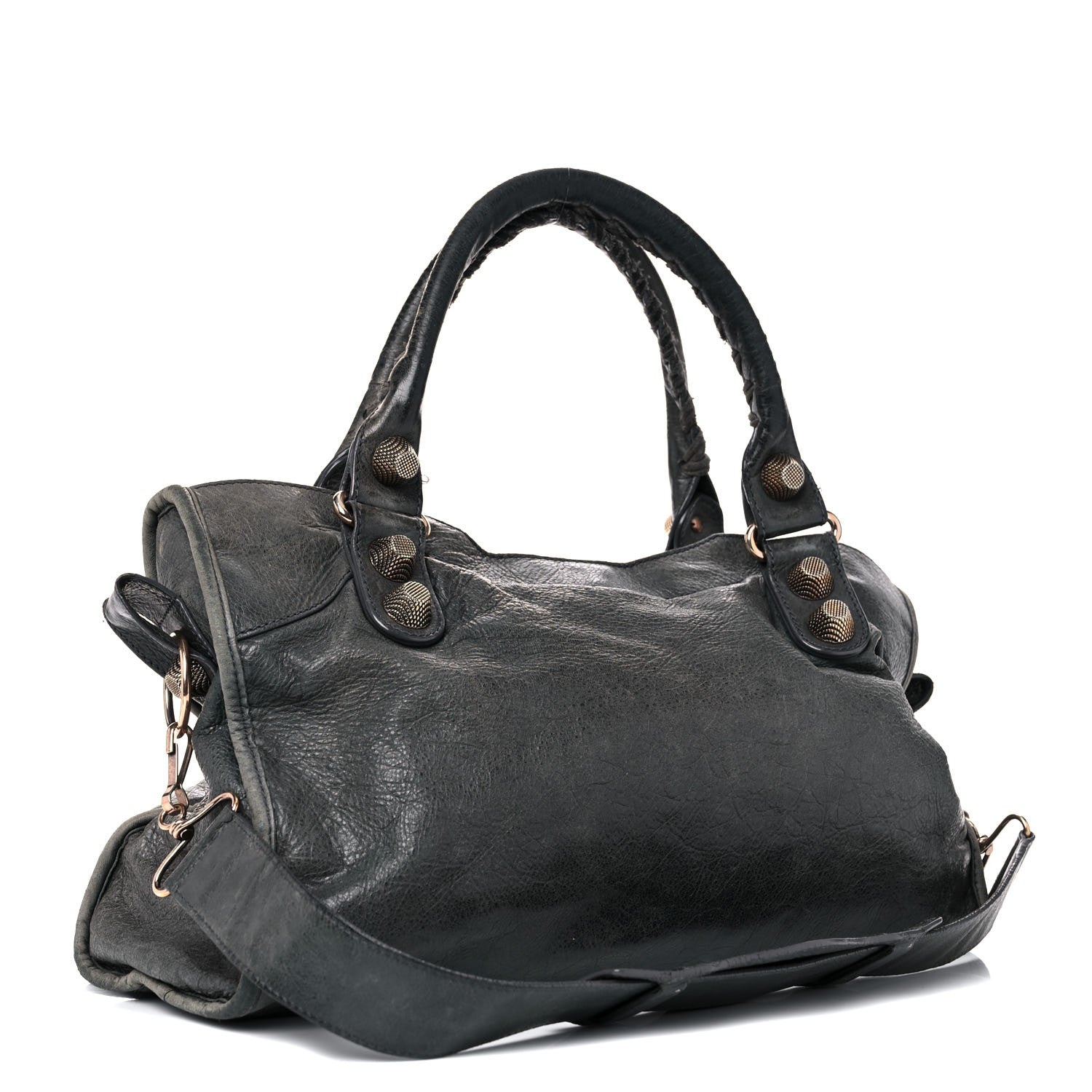 Balenciaga Agneau Giant 21 Rose Gold Hardware City Anthracite 3 of 30
