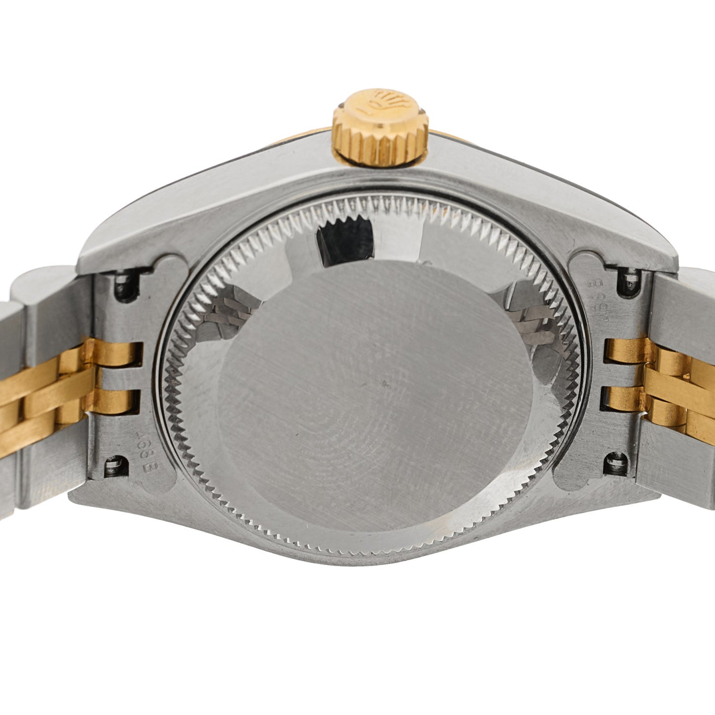Stainless Steel 18K Yellow Gold Diamond 26mm Oyster Perpetual Datejust Watch Champagne 79173