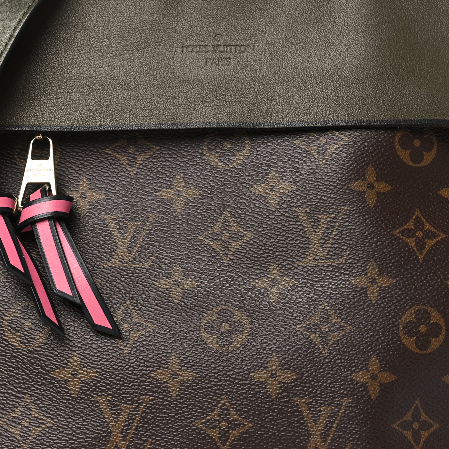 LOUIS VUITTON Monogram Tuileries Besace Kaki
