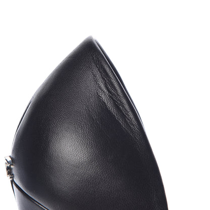 Chanel Lambskin Cap Toe d'Orsay Pumps 38 Black 14 of 16
