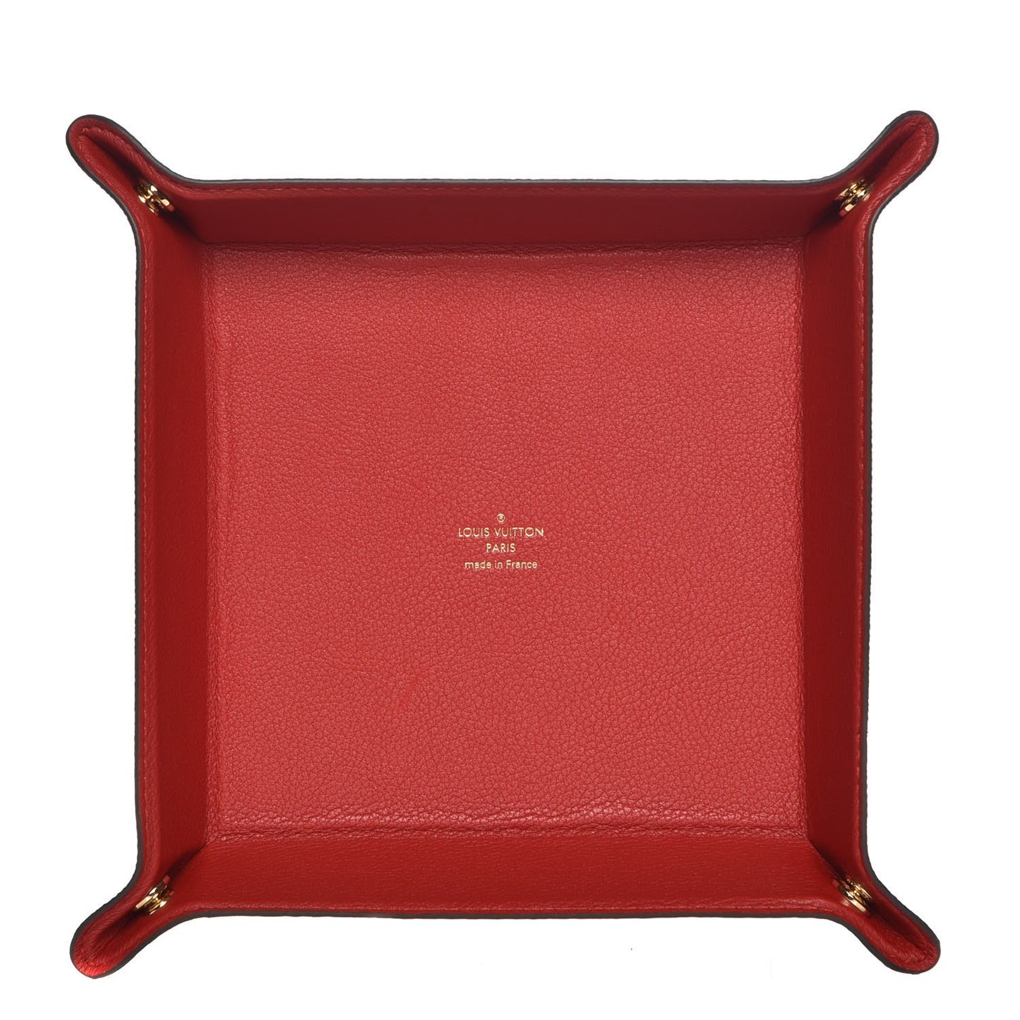 Monogram Change Tray Rouge