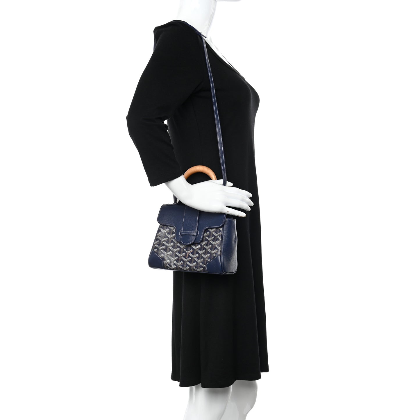 Goyardine Saigon Mini Navy