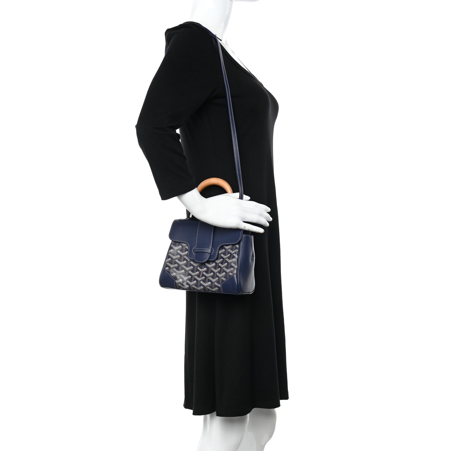 Goyard Goyardine Saigon Mini Navy 2 of 11