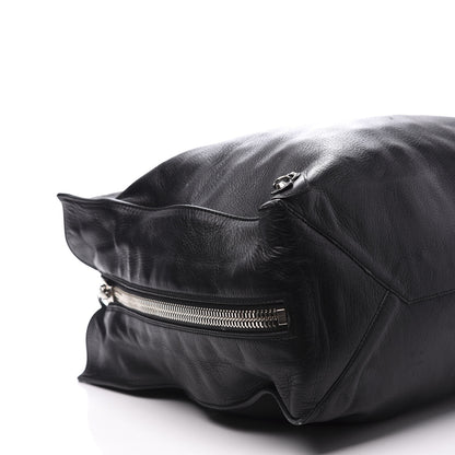 Balenciaga Supple Calfskin Papier A4 Zip Around Tote Black 8 of 11