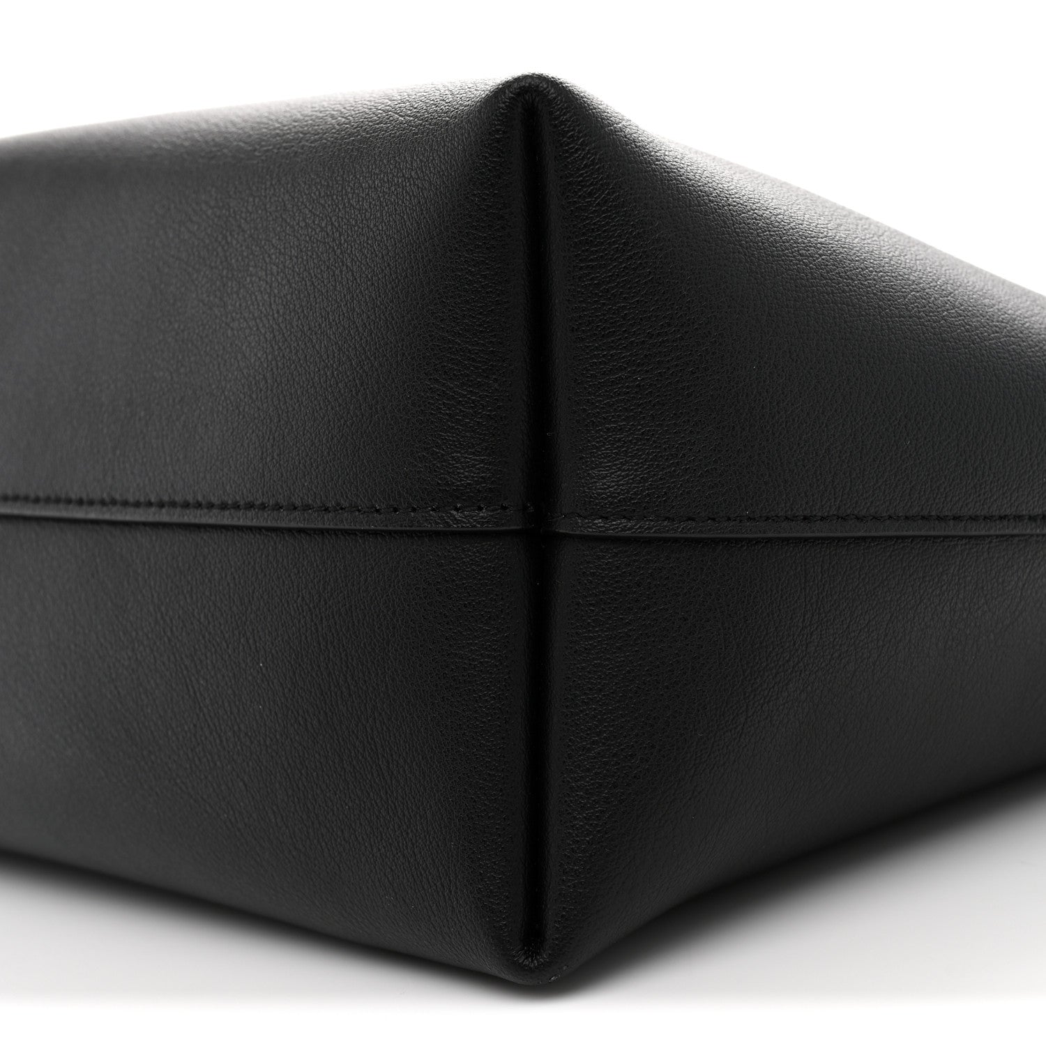Saint Laurent Calfskin Large Shopping Tote Black 11 of 12