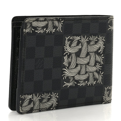 Louis Vuitton Damier Graphite Rope Slender Wallet White 3 of 6