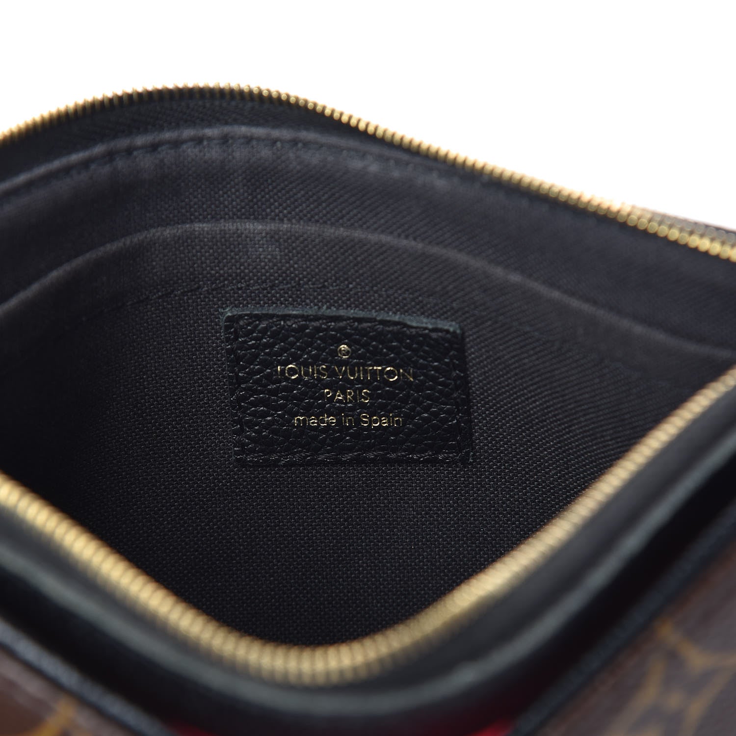 Louis Vuitton Monogram Pallas Clutch Black 8 of 9