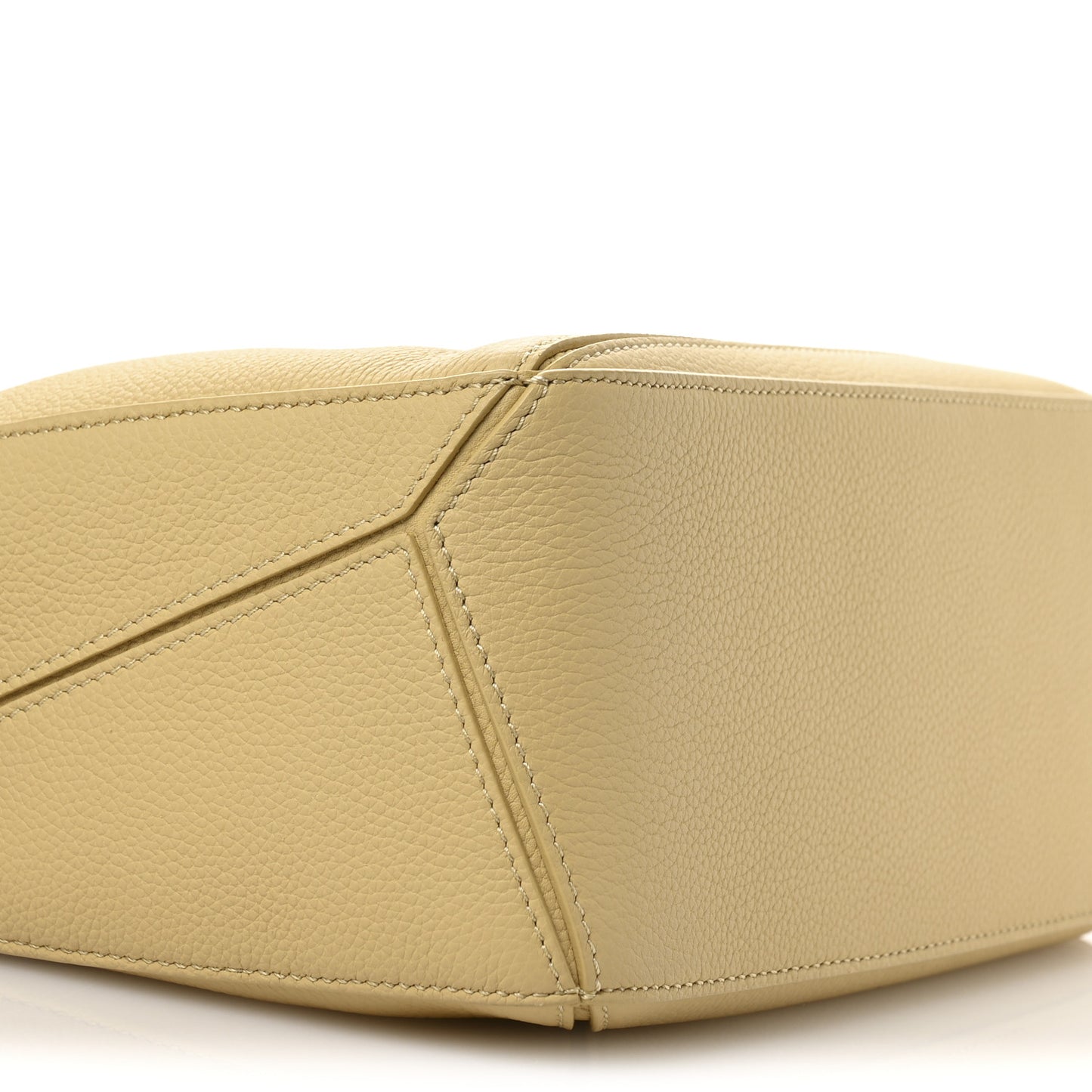Calfskin Small Puzzle Bag Dark Butter