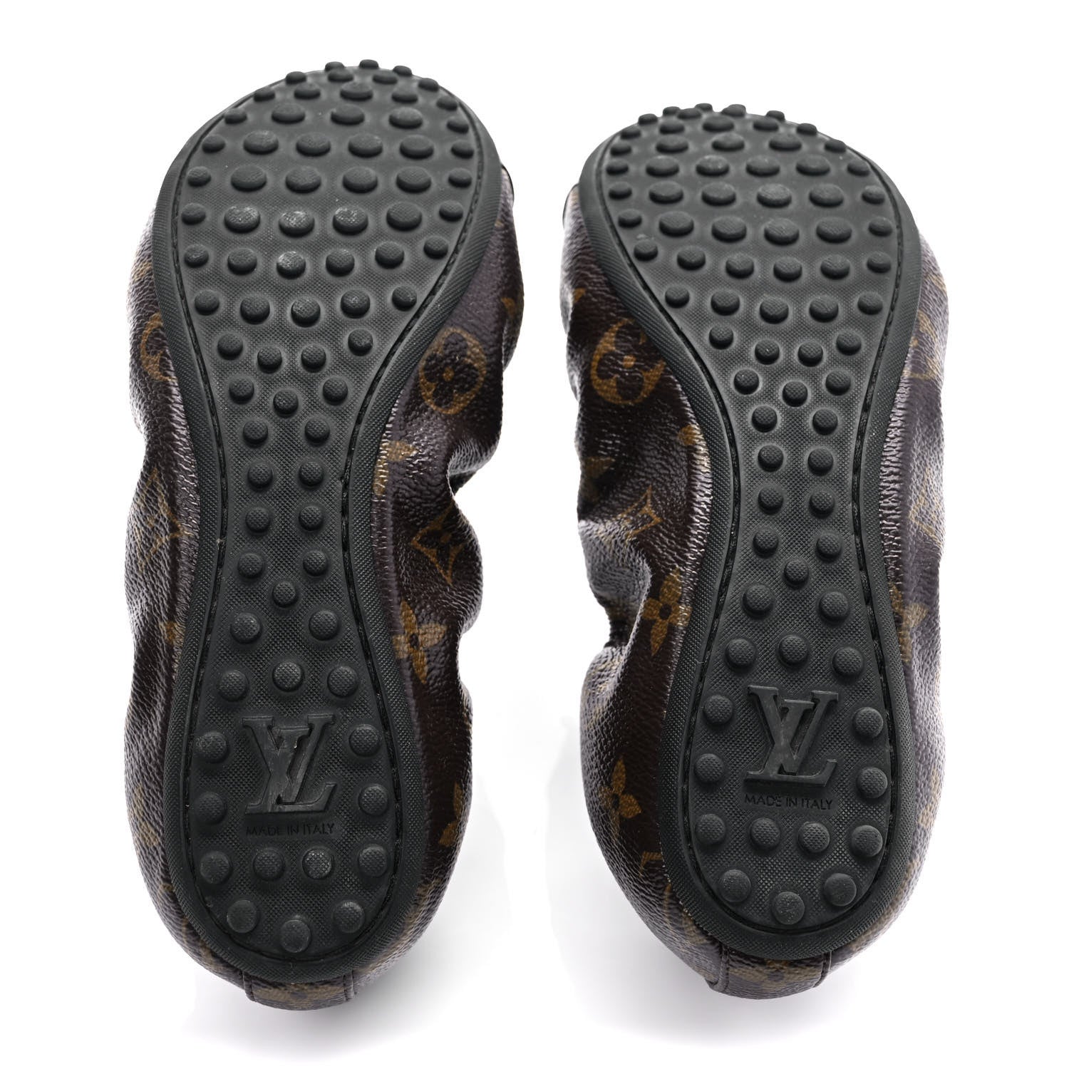 Louis Vuitton Monogram Flirty Ballerina Flats 37 Black 5 of 7