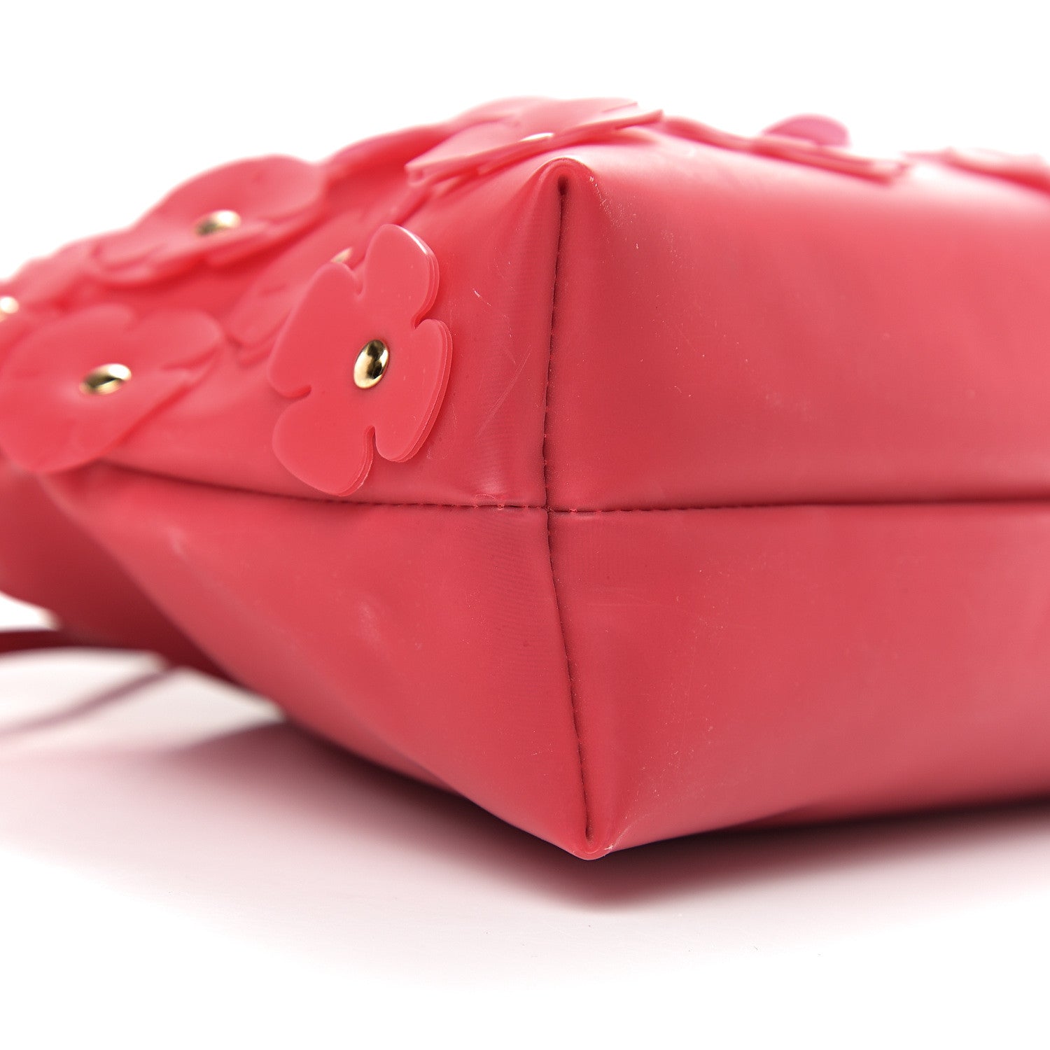 Burberry Prorsum PVC Petal Crossbody Pink Azalea 12 of 16
