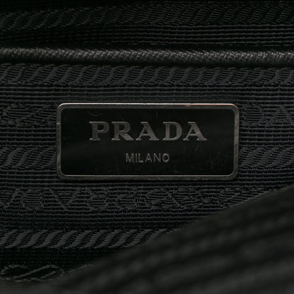 Prada Nylon Vela Messenger Bag Black 6 of 10