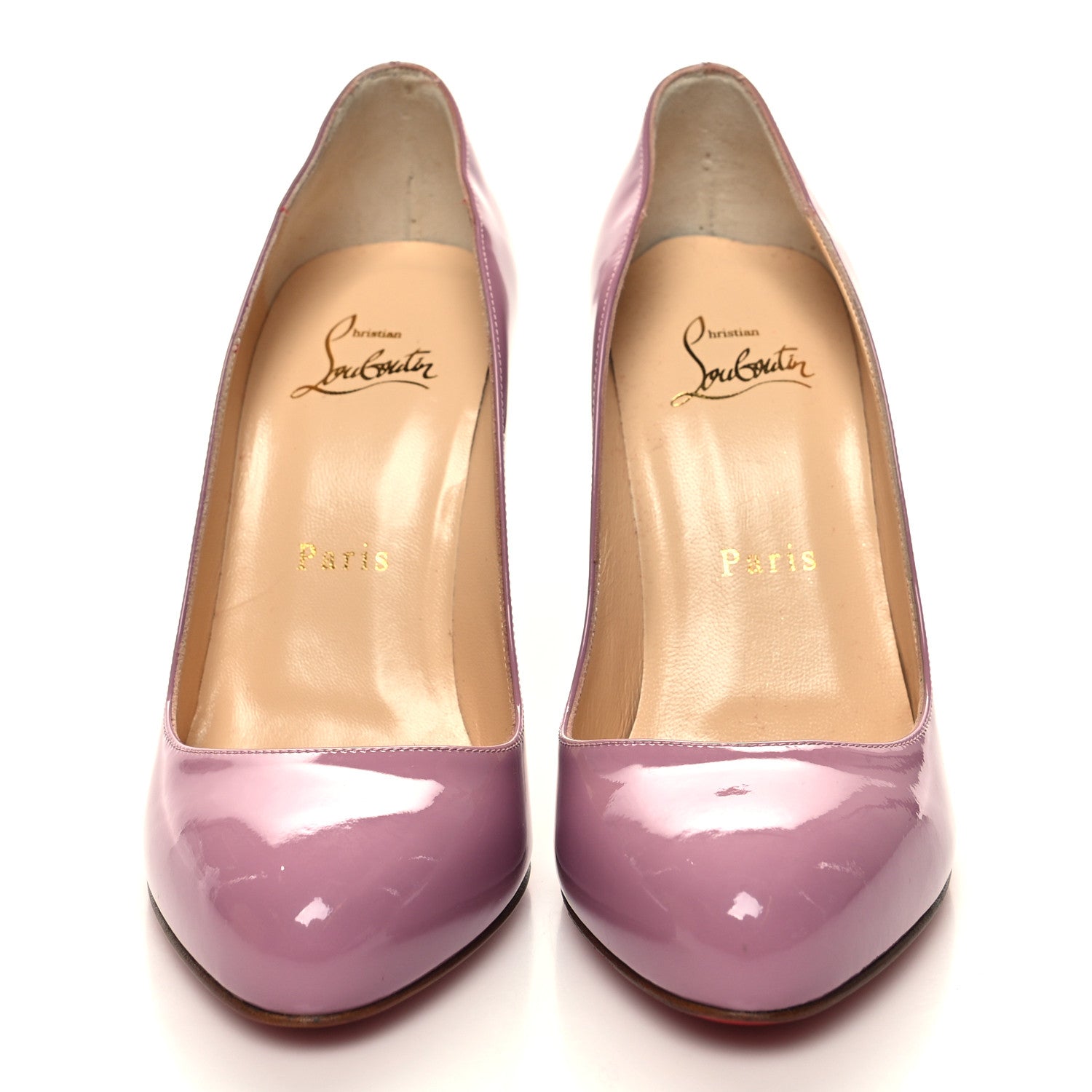 Christian Louboutin Patent Dorissima 100 Pumps 36 Rosette 2 of 8