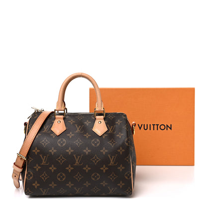 Louis Vuitton Monogram Speedy Bandouliere 25 10 of 10