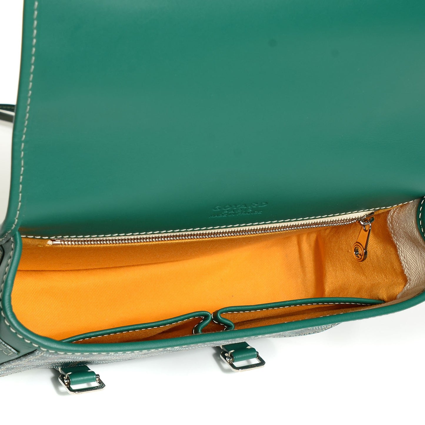 Goyardine Belvedere PM Messenger Bag Green