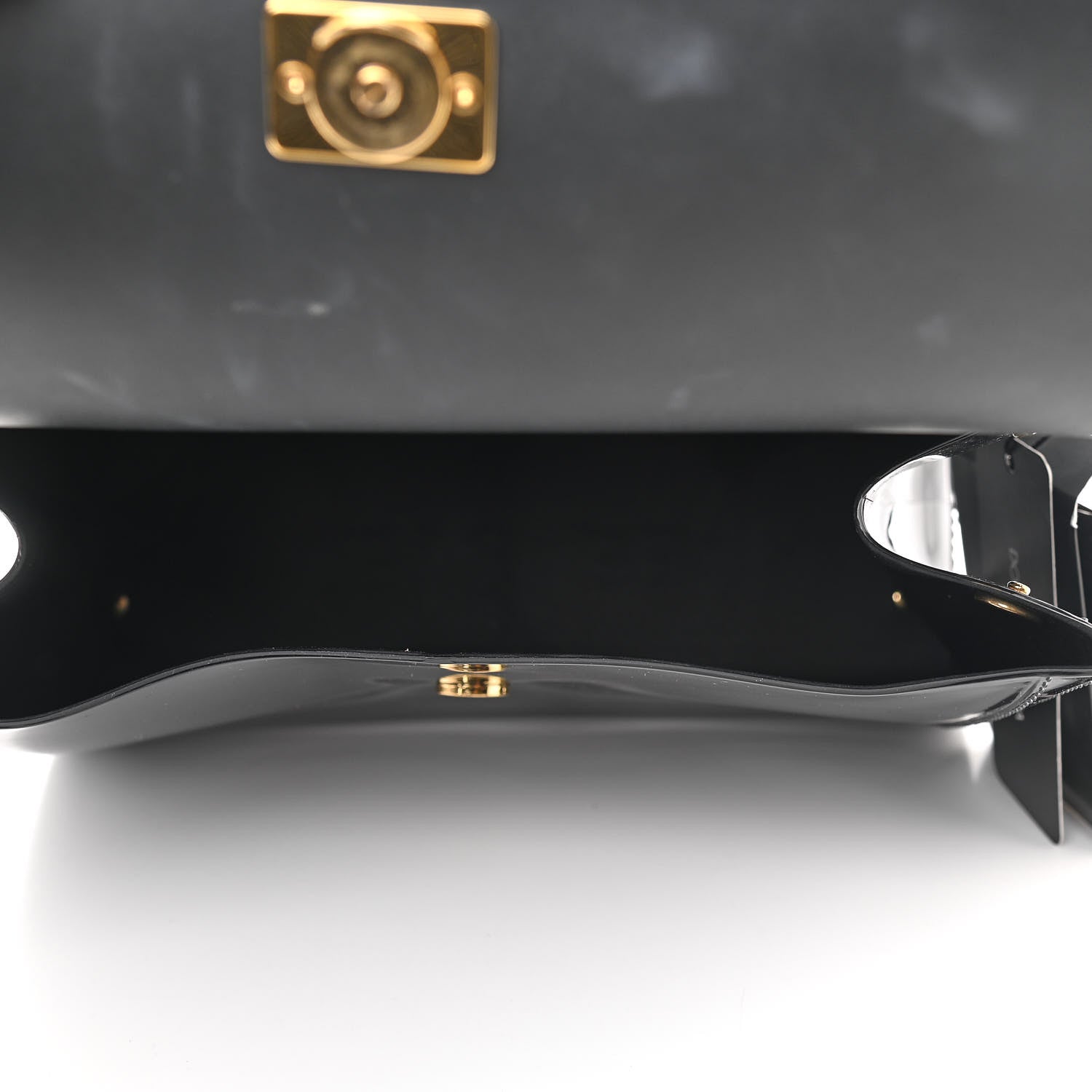 Dolce & Gabbana Rubber Miss Sicily L'Amore Satchel Black 7 of 8