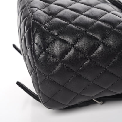 Chanel Lambskin Quilted Small Urban Spirit Backpack Black 10 of 10