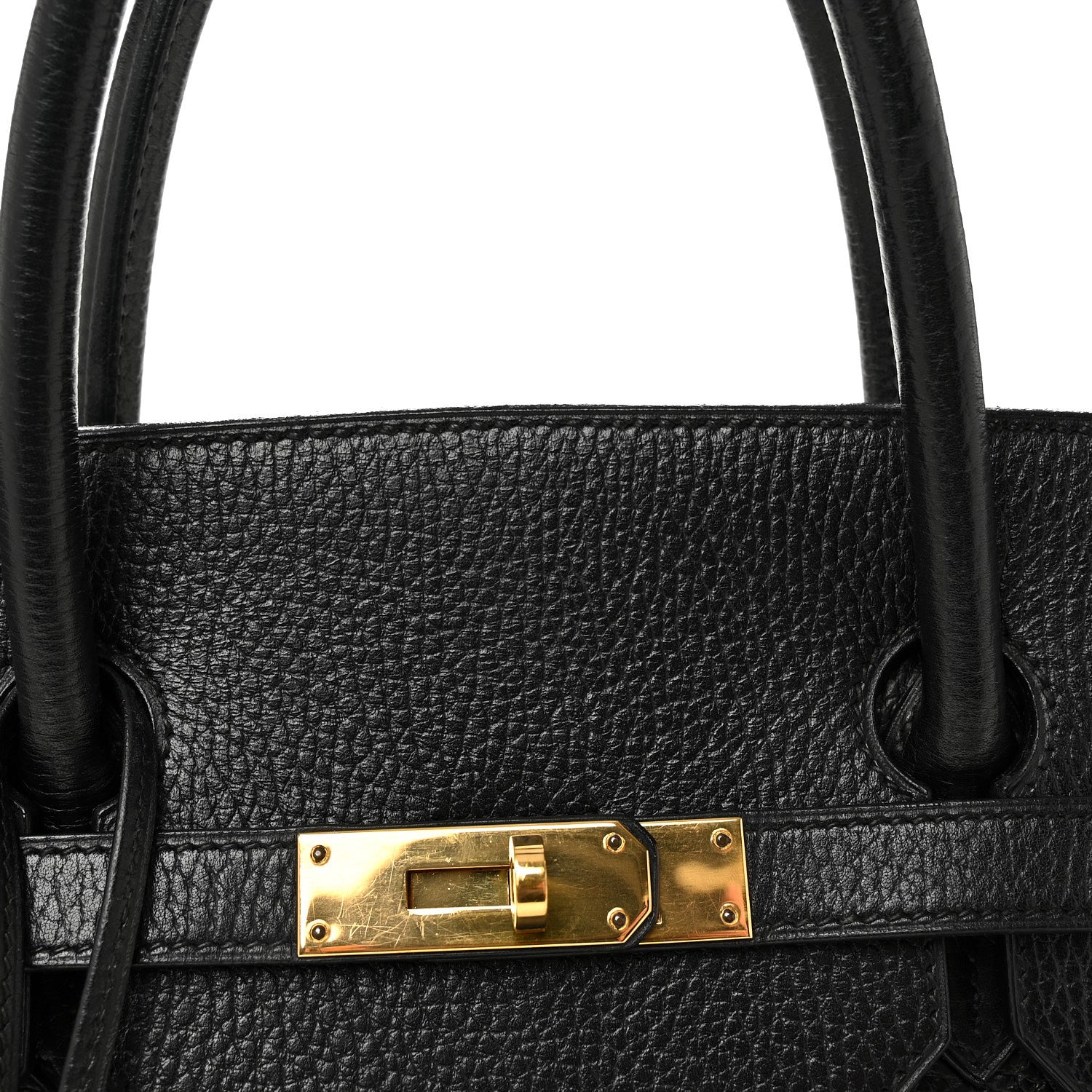 Hermes Ardennes Birkin 40 Black 7 of 9
