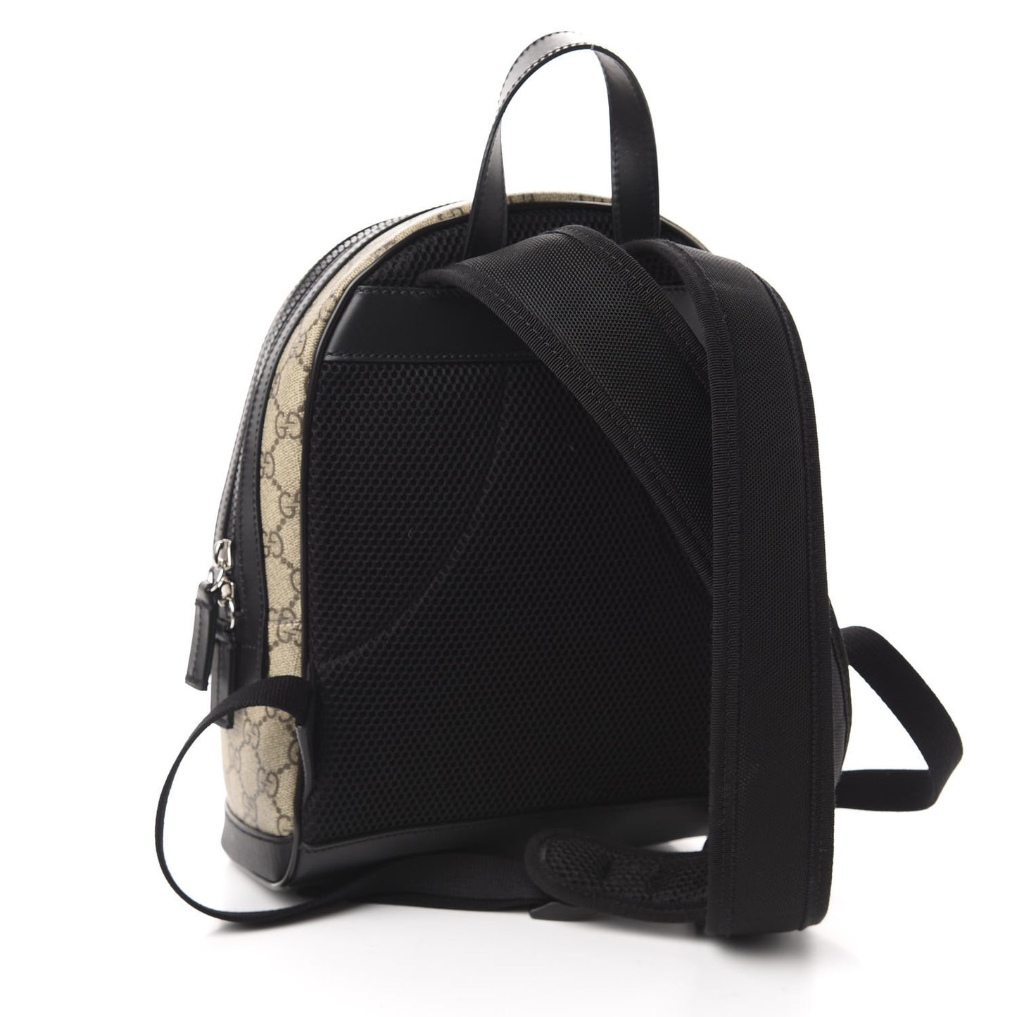 GG Supreme Monogram Small Eden Day Backpack Black