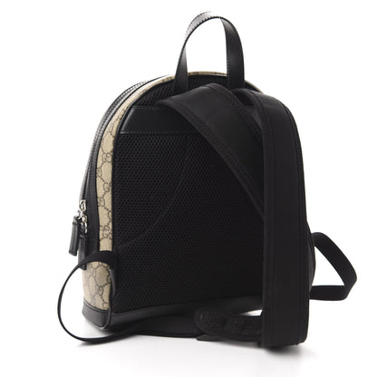 Gucci GG Supreme Monogram Small Eden Day Backpack Black 2 of 10