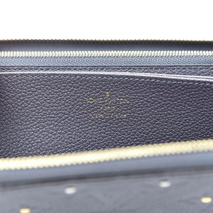 Louis Vuitton Studded Empreinte Zippy Wallet Gris Silver 6 of 8