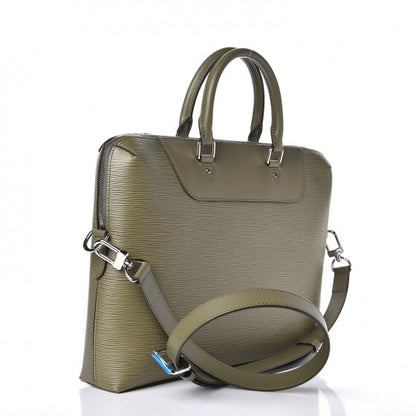 Louis Vuitton Epi Porte-Documents Jour Kaki 4 of 8