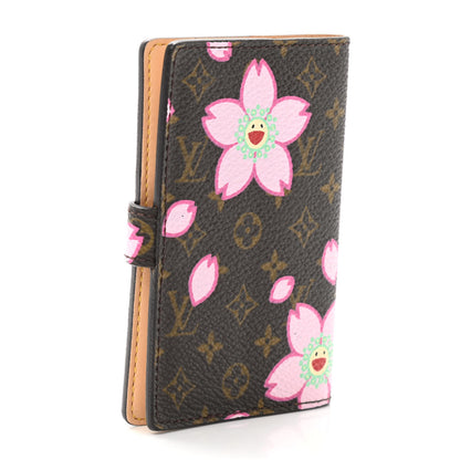 Louis Vuitton Monogram Cherry Blossom Carnet de Bal Mini Agenda Cover Brown 3 of 6
