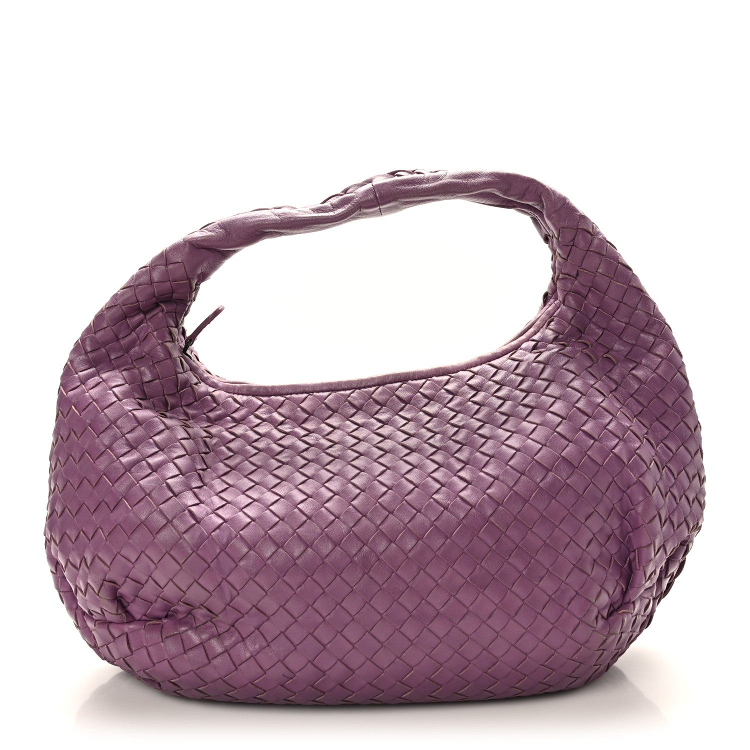 Bottega Veneta Nappa Intrecciato Small Veneta Hobo Purple 1 of 8