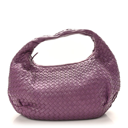 Bottega Veneta Nappa Intrecciato Small Veneta Hobo Purple 1 of 8