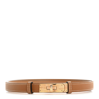 Hermes Epsom Kelly Belt Gold 1 of 4